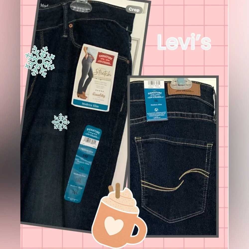 Levi's Women's Indigo Jeans - Picture 2 of 4